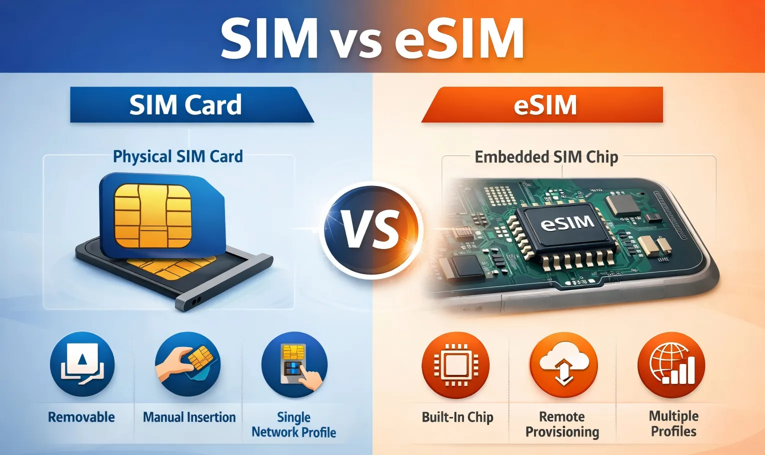What Is SIM and eSIM? Key Differences and How They Power Modern Connectivity