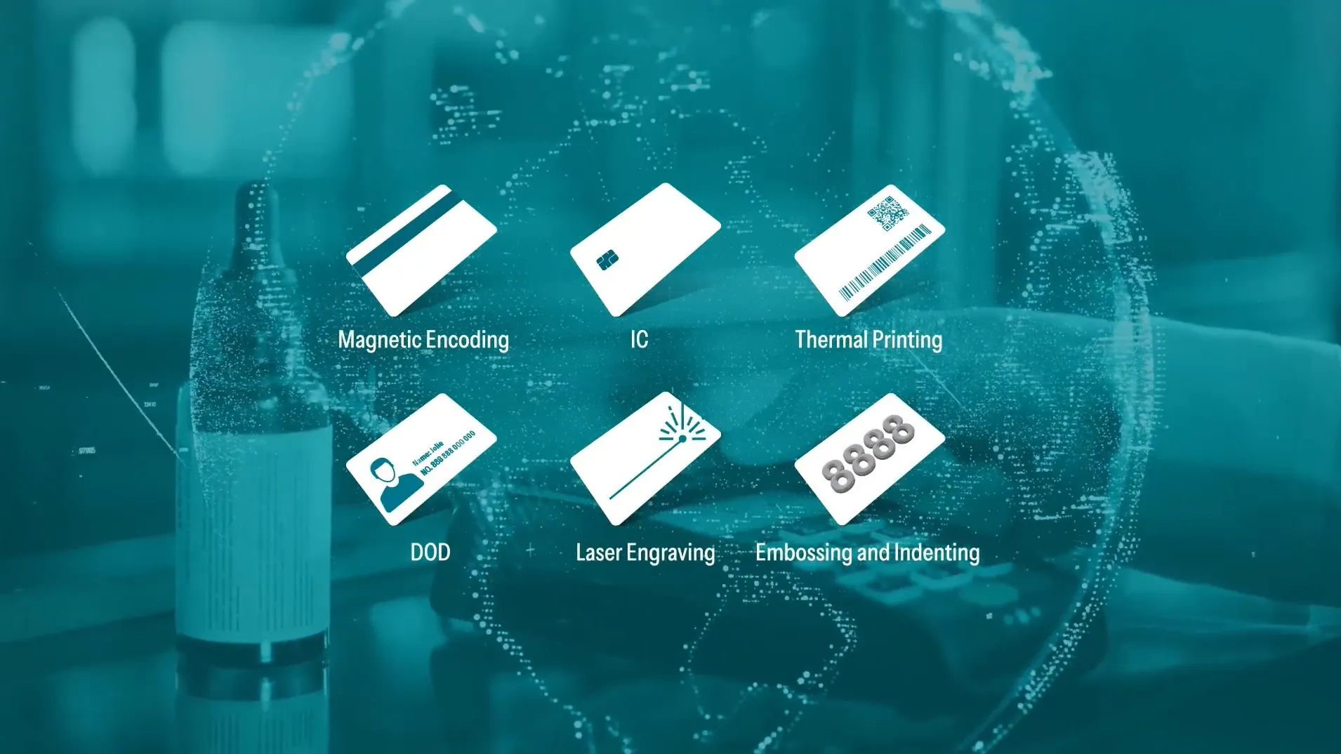  bank card personalization line