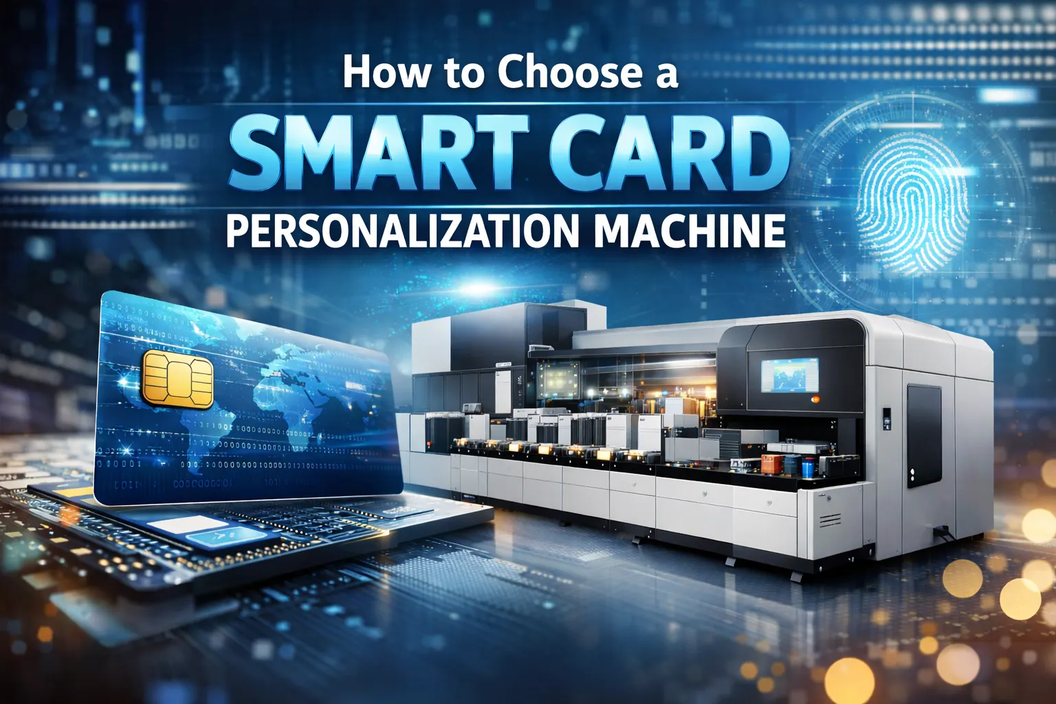 How to Choose a Smart Card Personalization Machine: A Complete Guide for 2026