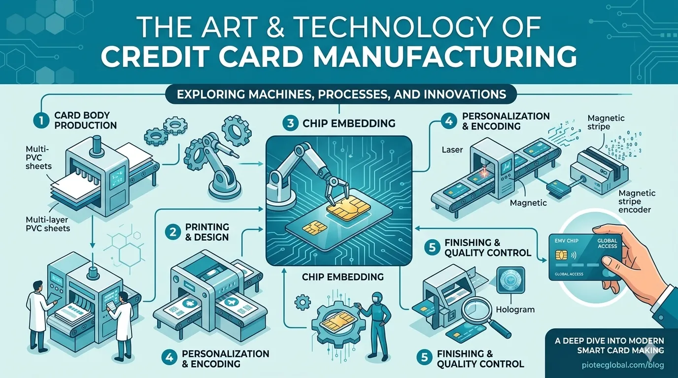 Credit Card Manufacturing Machines: Process and Technology Explained