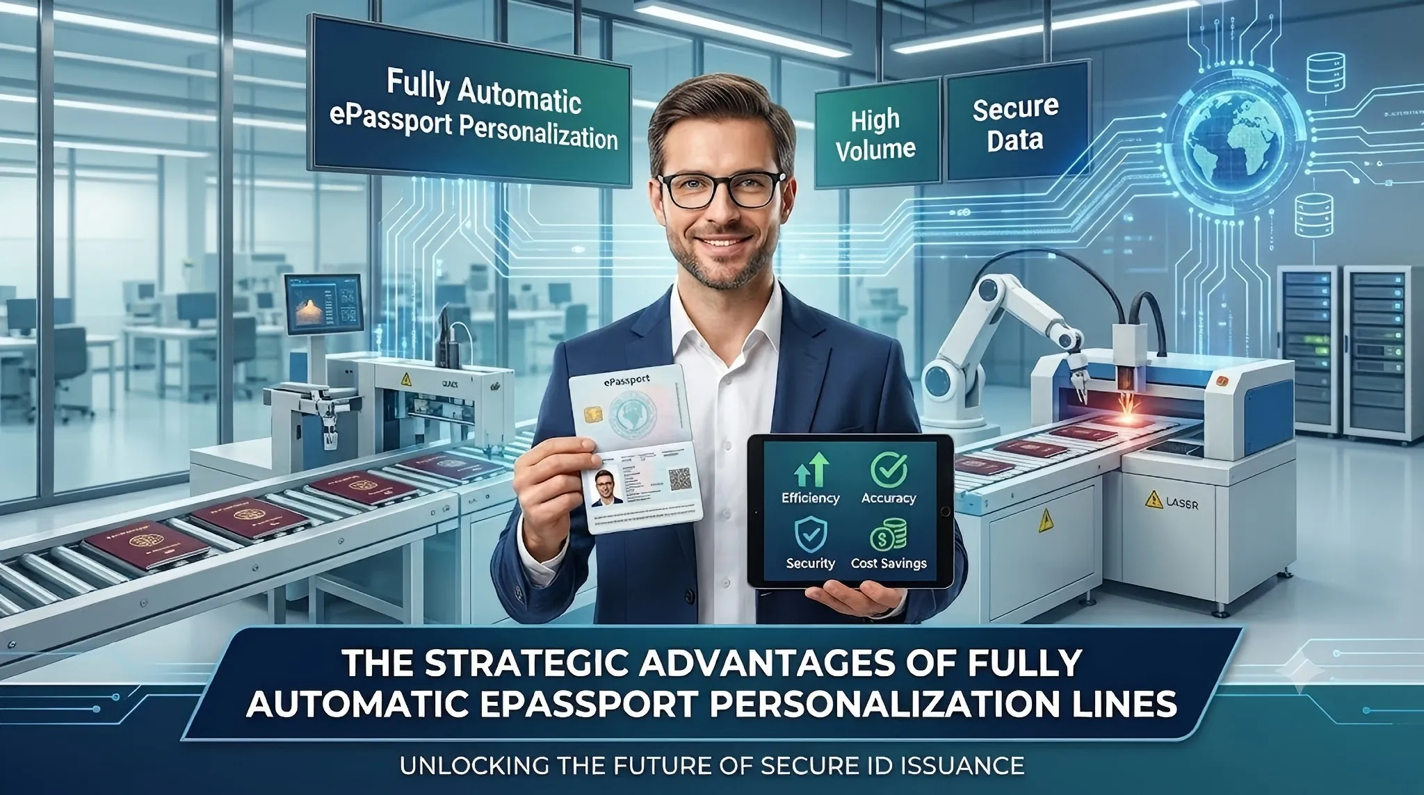 The Strategic Advantages of Fully Automatic ePassport Personalization Lines